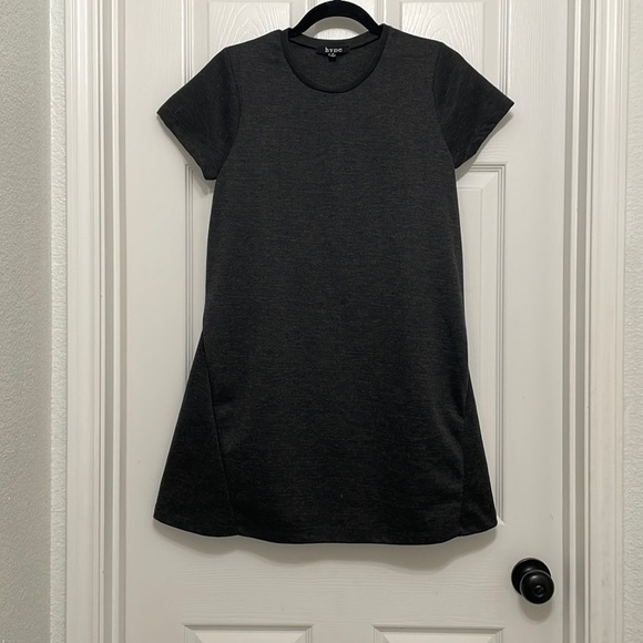 Hype Dresses & Skirts - Hype, tshirt dresses (2), light and‎ dark gray sold as one listing